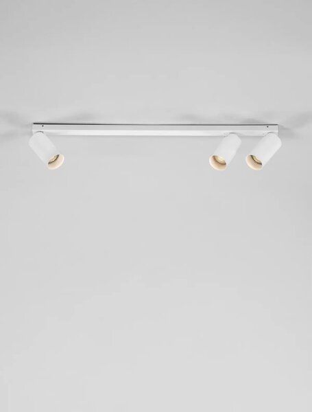 Minimalistické bodové svítidlo Oso 3 Bílá