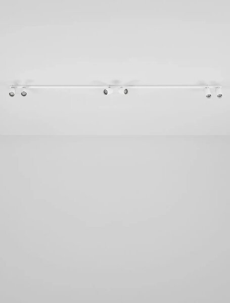 Minimalistické bodové svítidlo Oso 6 Bílá