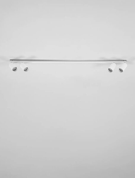 Minimalistické bodové svítidlo Oso 4 Bílá