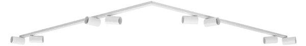 Minimalistické bodové svítidlo Oso 8 Bílá