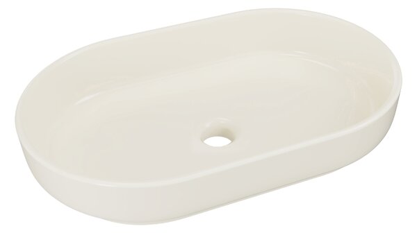 Comad Keramické umyvadlo na desku RIVER 2 IVORY MATT UN 55, béžová