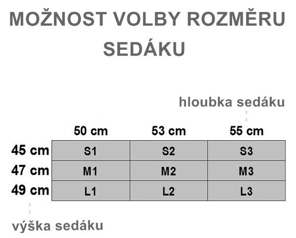 Polohovací otočné křeslo ERGO Concept Style 9 s manuálním polohováním