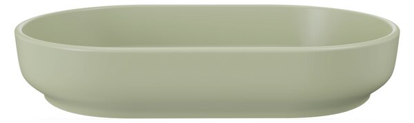 Comad Keramické umyvadlo na desku RIVER 2 OLIVE GREEN MATT, zelená