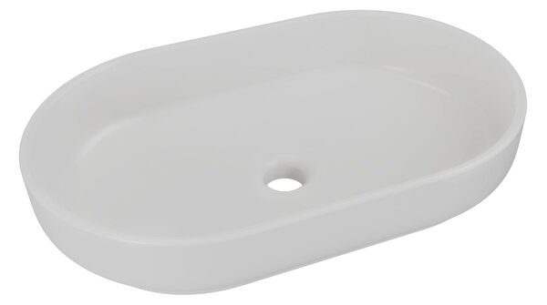 Comad Keramické umyvadlo na desku RIVER 2 CONCRETE GREY MATT UN 55, šedá