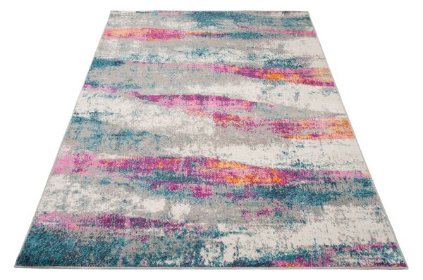 Makro Abra Kusový koberec LAZUR D242A vícebarevný Rozměr: 80x150 cm