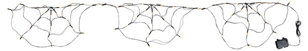 Světelný LED řetěz / Halloweenská LED pavučina (100413840002)