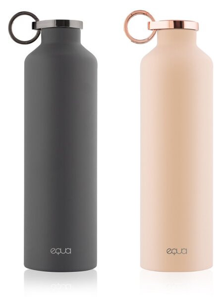 DUO Classy Thermo Dark Grey (680 ml) + DUO Classy Thermo Pink Blush (680 ml)