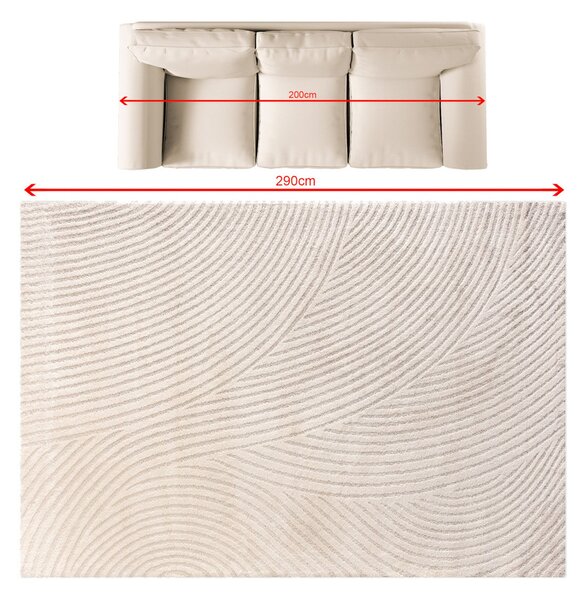Koberec Travero cream/beige 200x290 cm