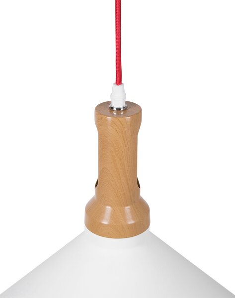 Závěsná lampa LIARD Kov Bílá