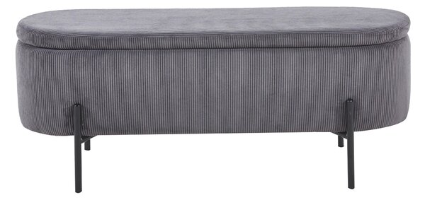 TABURETOVÁ LAVICE, textil, 110/44/40 cm Livetastic - Taburety, Online Only