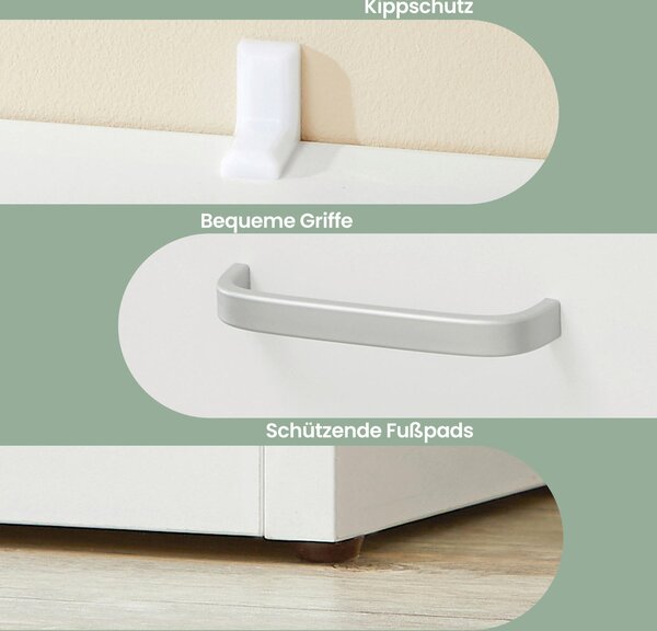 REGÁL NA BOTY, bílá, 60/120/24 cm Boxxx - Online Only šatny & botníky, Online Only