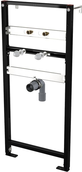 Deante Easy Lock, podomítkový modul pro umyvadlo 510x1120 mm, černá, CST_UM01