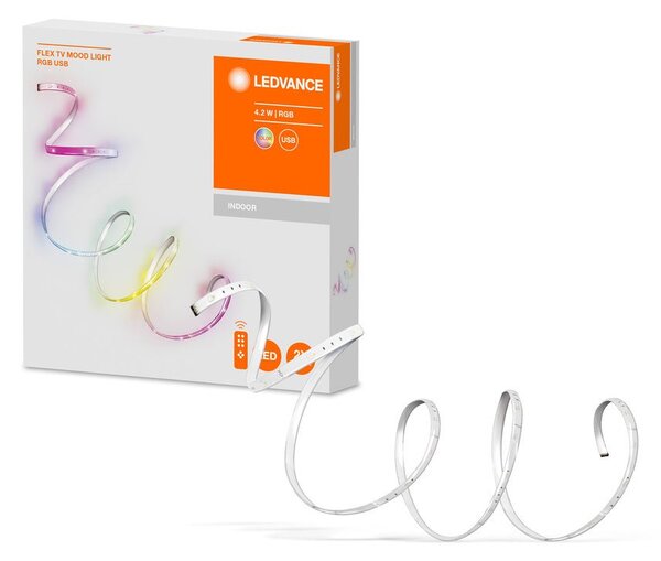 Moderní RGB LED pásek za televizi s USB 1.5m 4.2W FLEX TV