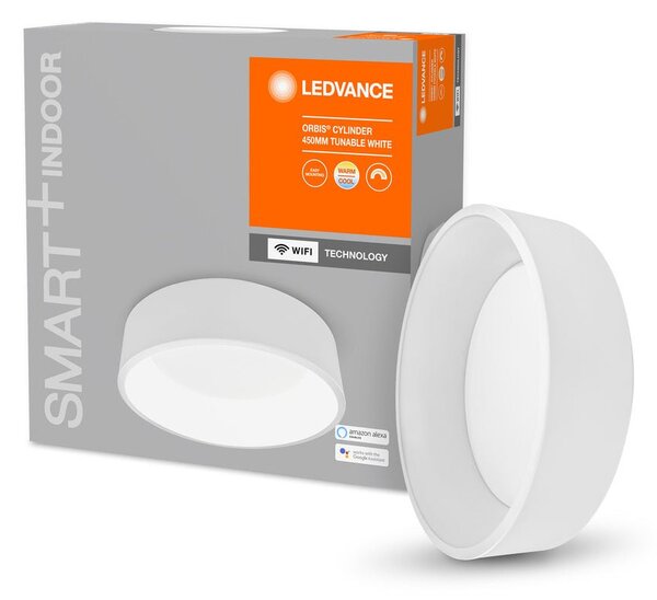 Chytré stmívatelné WiFi LED svítidlo CYLINDER 450, bílé