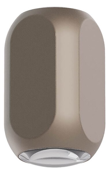 Redo Nástěnné LED svítidlo CRISP 7,5W, v. 108 mm, stmívatelné Barva: Černá, Barva světla: 2700K