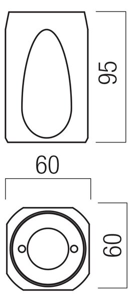 Redo Stropní LED svítidlo CRISP 10,5W, v. 95 mm, CCT 2700-3000K Barva: Stříbrná-kávová
