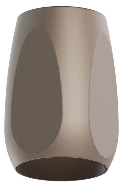 Redo Stropní LED svítidlo CRISP 10,5W, v. 95 mm, CCT 2700-3000K Barva: Stříbrná-kávová