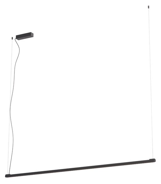 Redo Závěsné LED lineární svítidlo CRISP 48W, š. 172 cm, stmívatelné Barva: Hnědá, Barva světla: 2700K