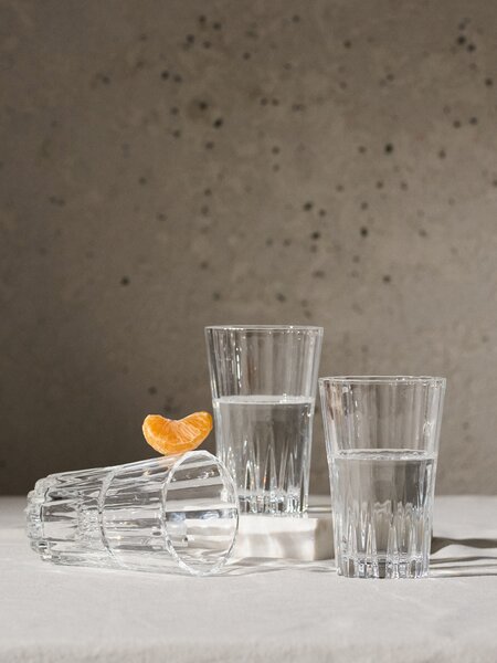 Sinsay - Sklenice s dekorativním dnem 4 pack - clear