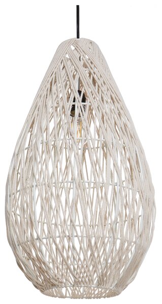 Závěsná lampa ANNOTTO Bavlna Béžová