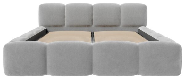 ČALOUNĚNÁ POSTEL, 160/200 cm, světle šedá Carryhome - Postele s úložným prostorem, Online Only