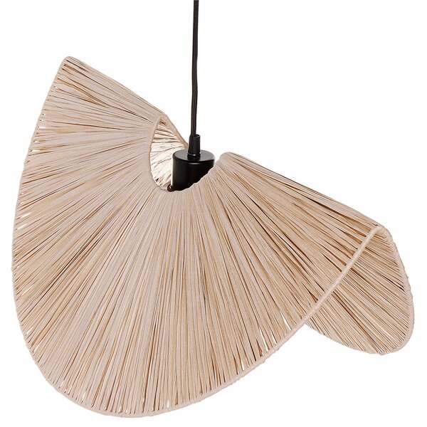 Závěsná lampa HERRON Papír Přírodní