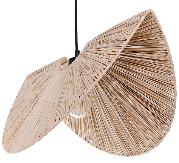 Závěsná lampa HERRON Papír Přírodní