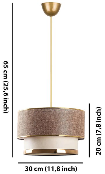 ZÁVĚSNÉ SVÍTIDLO, 30/65 cm P & B - Online Only svítidla, Online Only