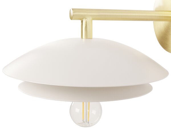 Nástěnná lampa LASOLO Bílá Kov