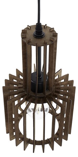 Závěsná lampa NIARI Tmavě hnědá