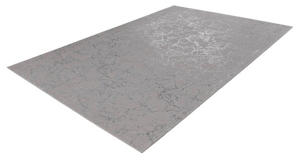 KOBEREC TKANÝ NA PLOCHO, 80/150 cm barvy stříbra, šedohnědá - Online Only koberce & rohožky, Online Only