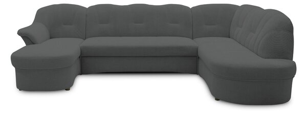 SEDACÍ SOUPRAVA, textil, tmavě šedá MID.YOU - Sedací soupravy, Online Only