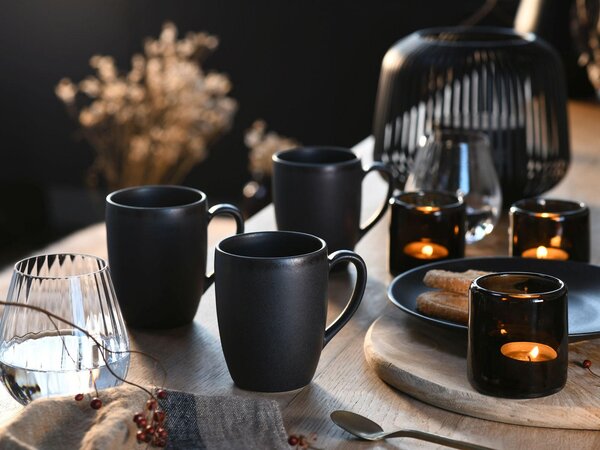 SADA HRNKŮ NA KÁVU kamenina keramika Creatable - Kolekce nádobí, Online Only