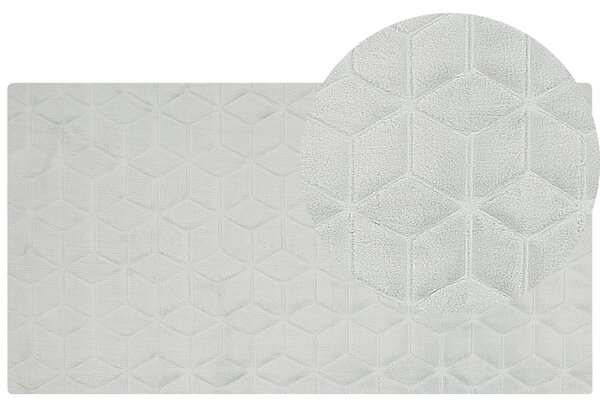 Koberec z umělé kožešiny THATTA Světle šedá 80 x 150 cm