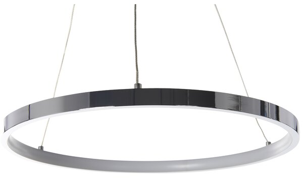 LED závěsná lampa JORDAN Kov Stříbrná