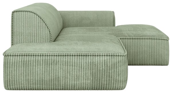 ROHOVÁ SEDAČKA, plast, textil, kompozitní dřevo, mátově zelená Livetastic - Sedací soupravy, Online Only
