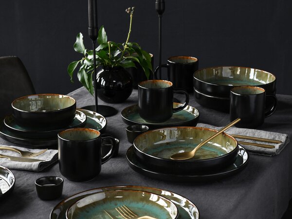 KOMBINOVANÁ SOUPRAVA, 30dílné, kamenina Creatable - Online Only nádobí, Online Only