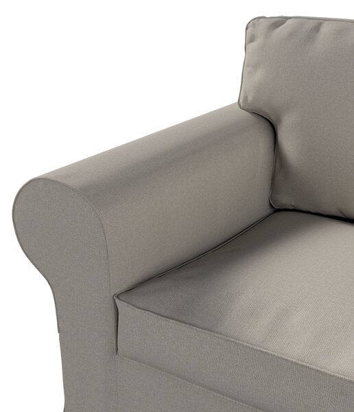 Potah na křeslo IKEA Ektorp barva šedá látka pletený vzor