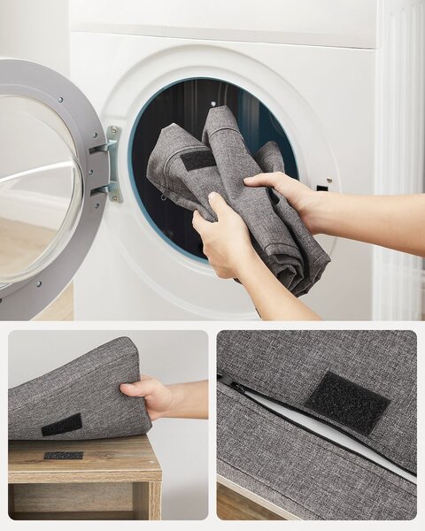 SONGMICS Botník Vasagle Endersen 105 cm světle hnědý/šedý