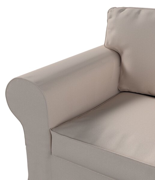 Potah na křeslo IKEA Ektorp barva růžová látka pletený vzor