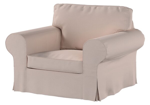 Potah na křeslo IKEA Ektorp barva růžová látka pletený vzor