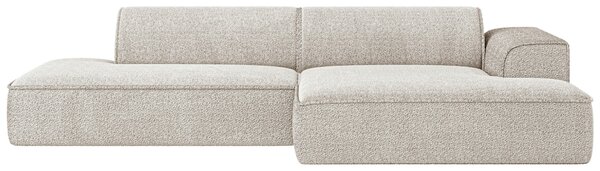 ROHOVÁ SEDAČKA, plast, textil, kompozitní dřevo, pískové barvy Livetastic - Sedací soupravy, Online Only