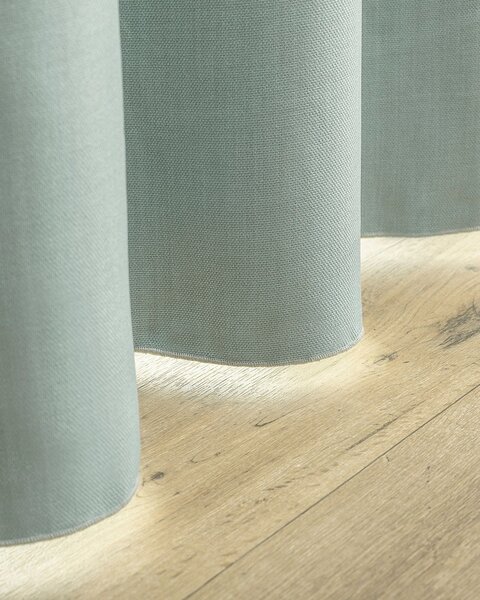 Zatemňovací závěs na řasicí pásce, strukturovaný, máta 140 x 280 cm 1 ks