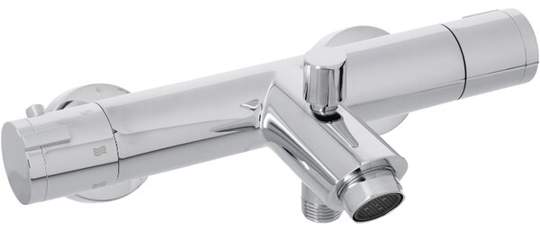 Livarno® Termostatická vanová baterie / sprchová baterie (vanová baterie, chrom) (100395422002)