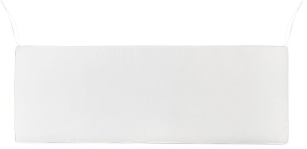 Polstr na lavici VIVARA 152 x 54 cm Krémově bílá