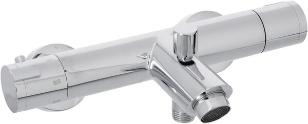 Livarno® Termostatická vanová baterie / sprchová baterie (vanová baterie, chrom) (100395422002)