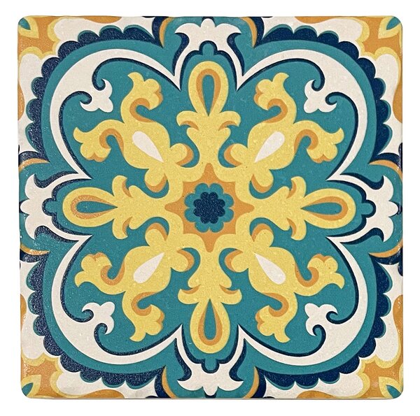 Sada podtácků vzor Mandala Design: Hranaté