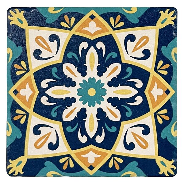 Sada podtácků vzor Mandala Design: Hranaté