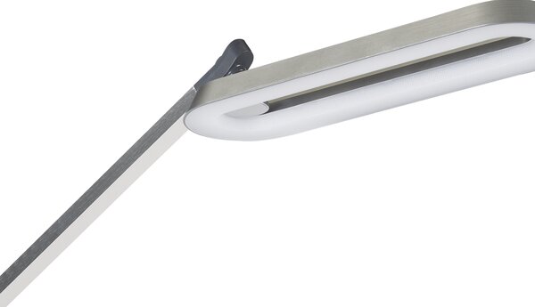 LED stojací lampa AQUARIUS se stmívačem Kov Stříbrná