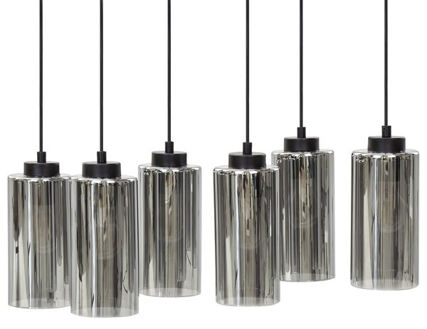 Závěsná lampa PURIRI Sklo Šedá